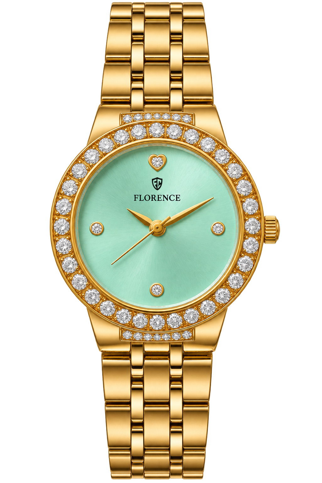 THE AMARA GOLD MINT GREEN