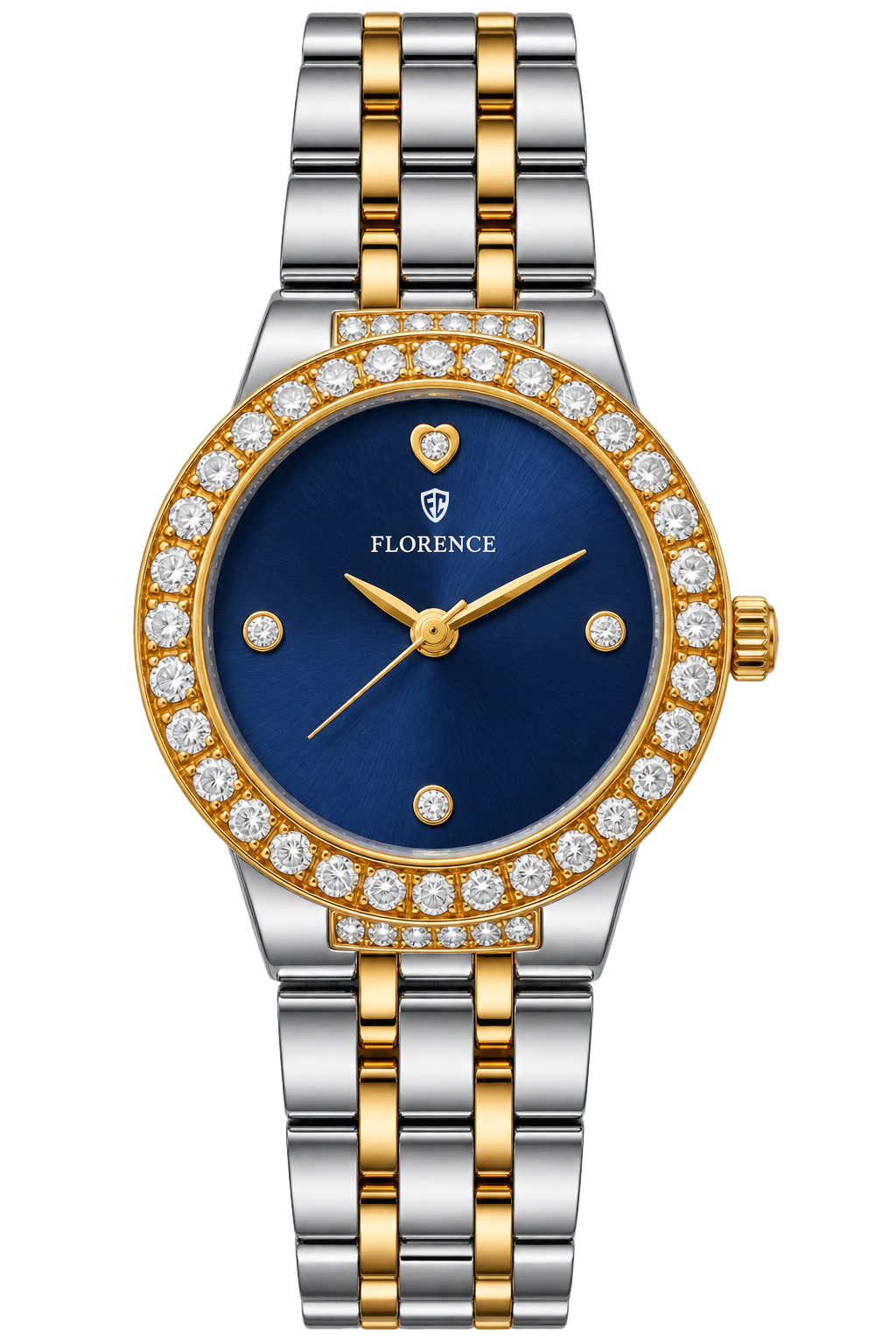 THE AMARA SILVER MIDNIGHT BLUE